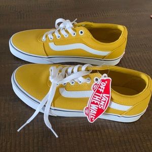 Yellow gold Vans never worn with tag